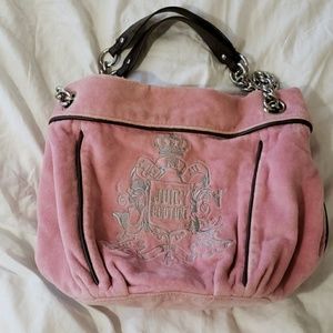 Juicy Couture Pink Voulor Purse